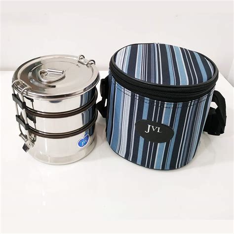 jvl leak proof stainless steel lunch box|Shop with us for the Hotpack Lunch Box .